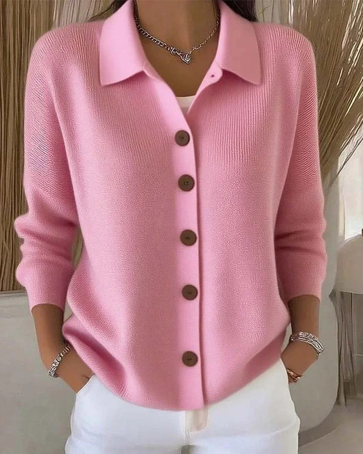 BONNIE™|CLASSIC CASUAL BUTTON CARDIGAN