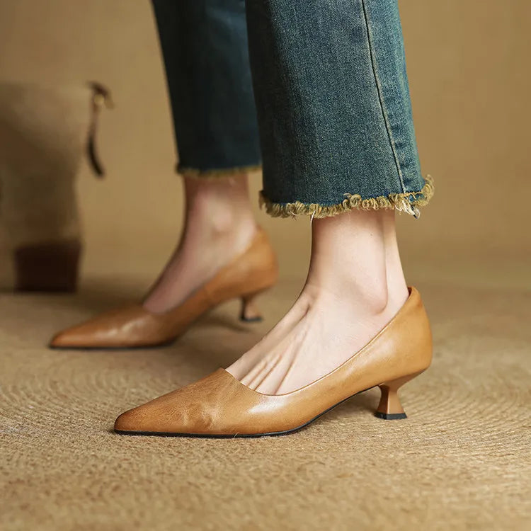 STACEY™|CLASSIC HEEL PUMPS
