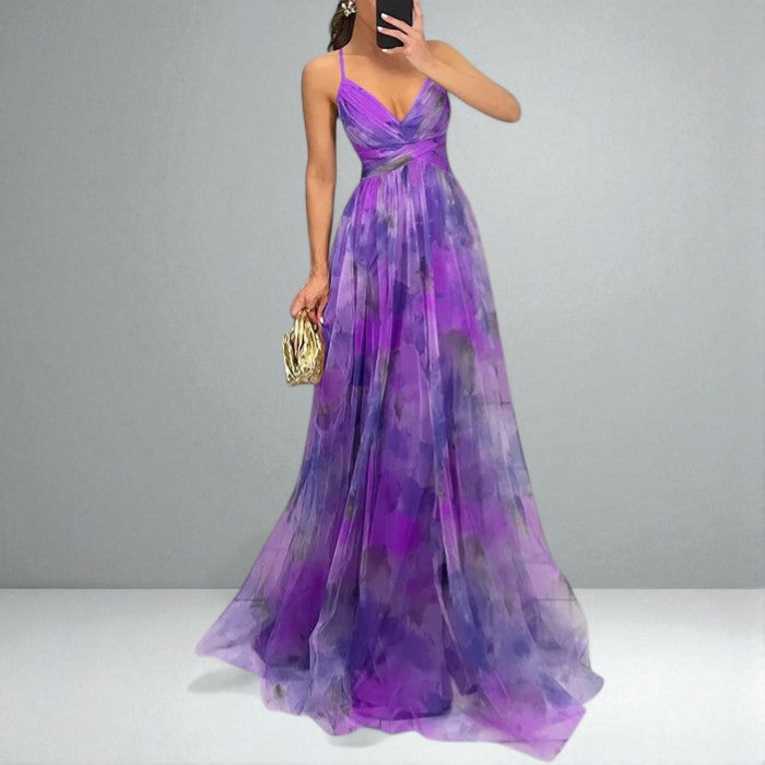 JULIETTE™|WATERCOLOR MAXI DRESS