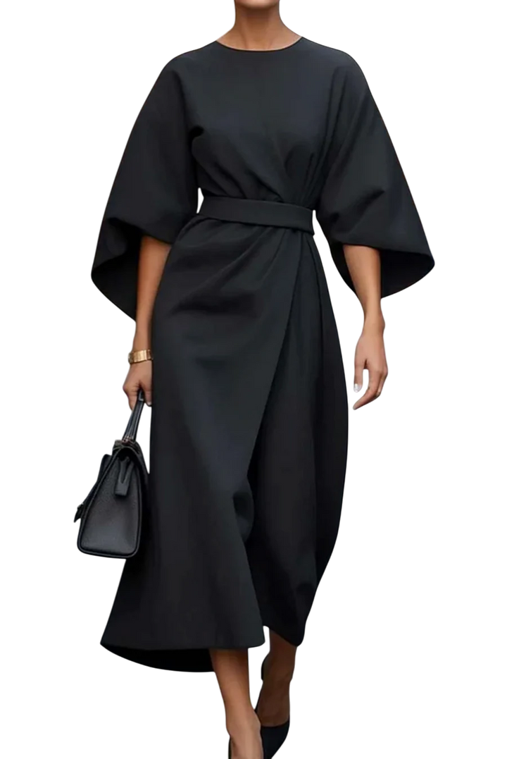 LOUISE™|LANTERN SLEEVE DRESS
