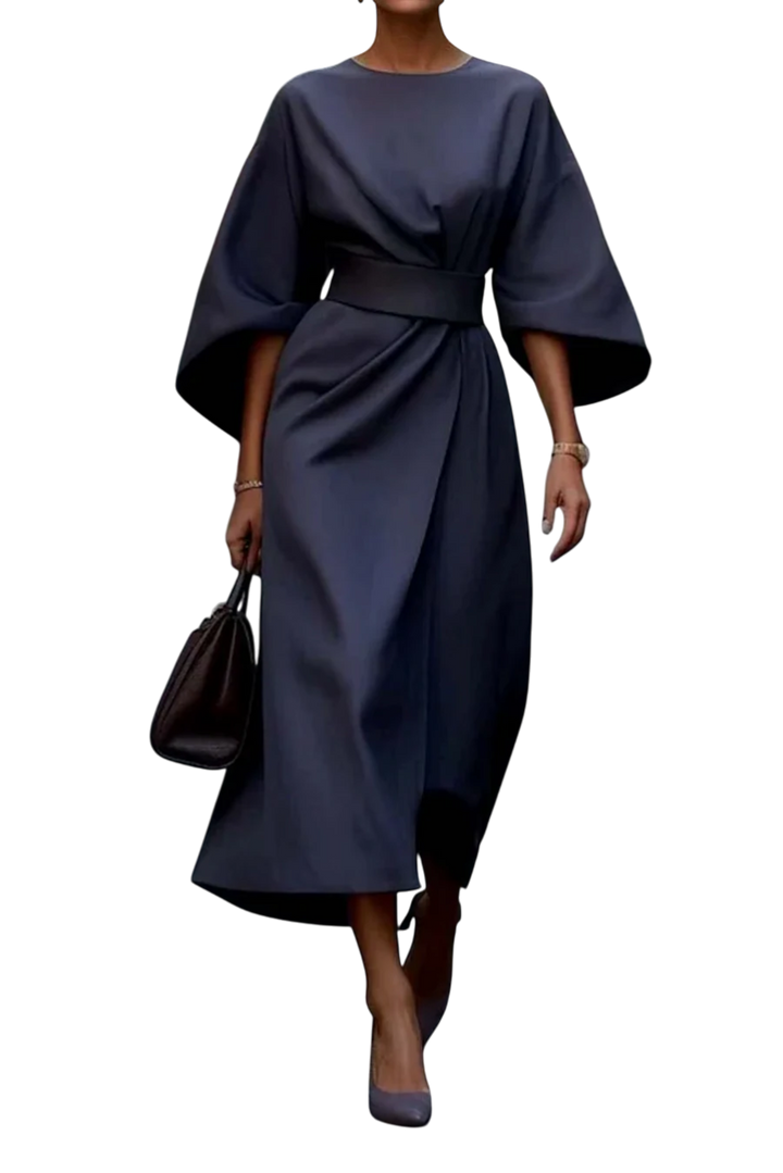 LOUISE™|LANTERN SLEEVE DRESS