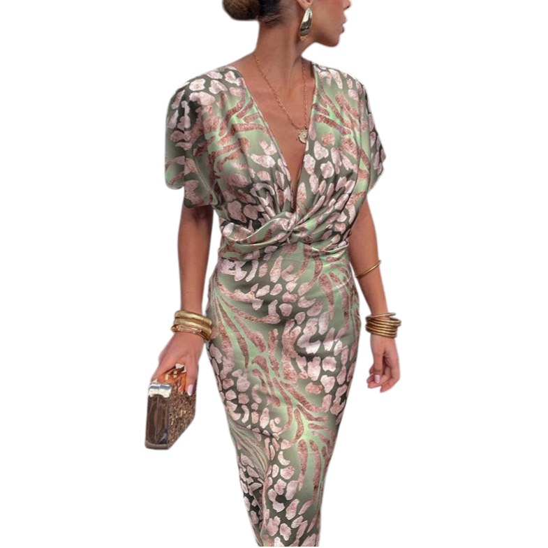 NELA™|WRAP MAXI DRESS