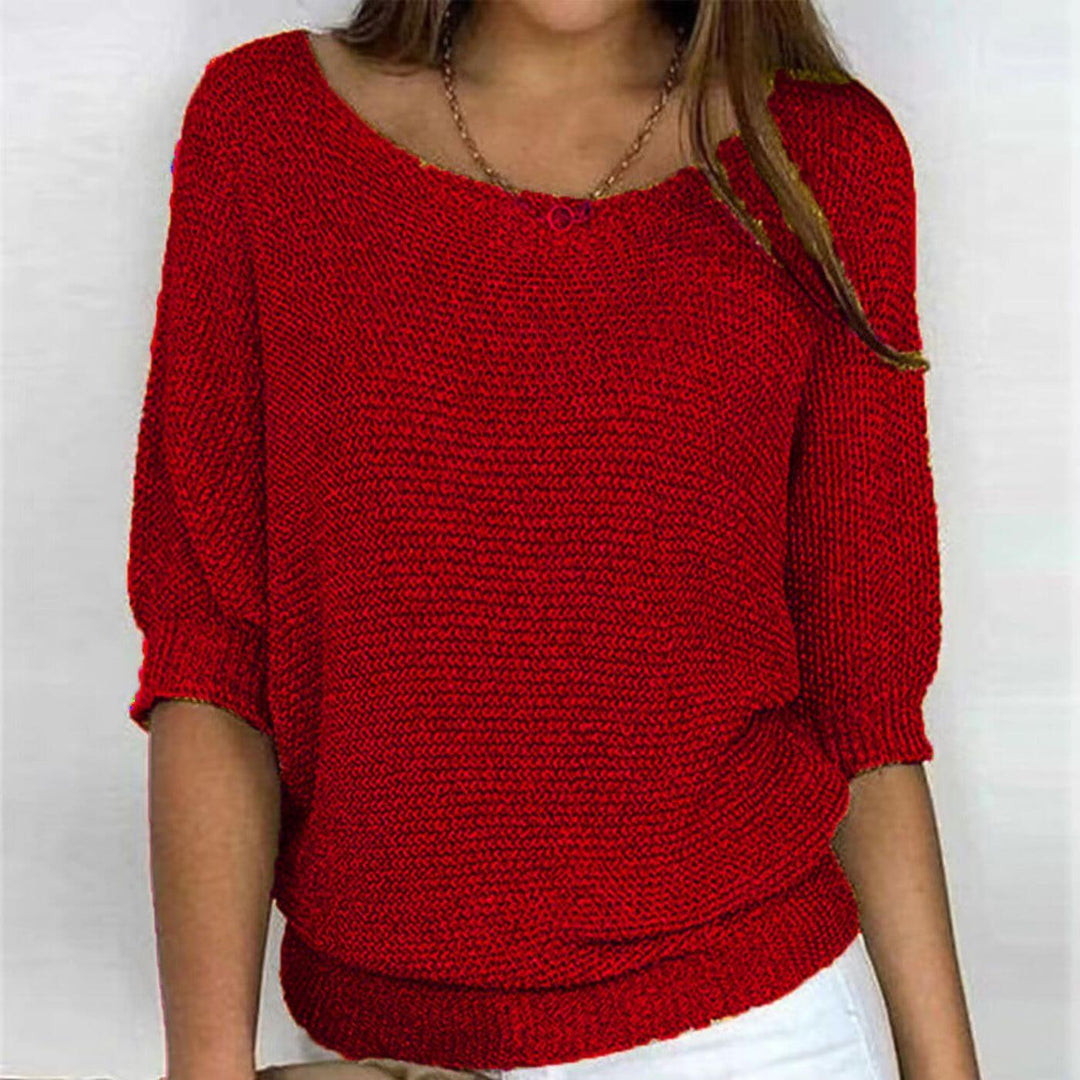 OLIVIA™|RELAXED 3/4 SLEEVE TOP
