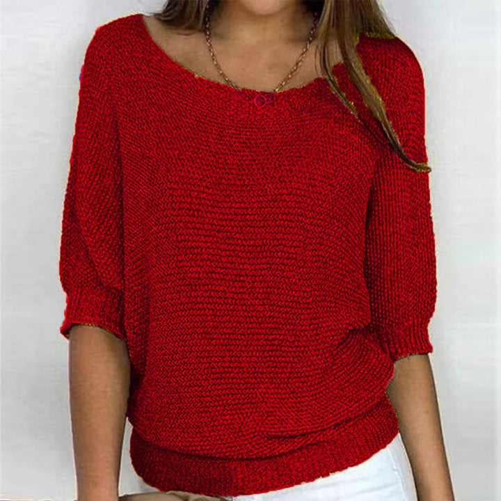 OLIVIA™|RELAXED 3/4 SLEEVE TOP