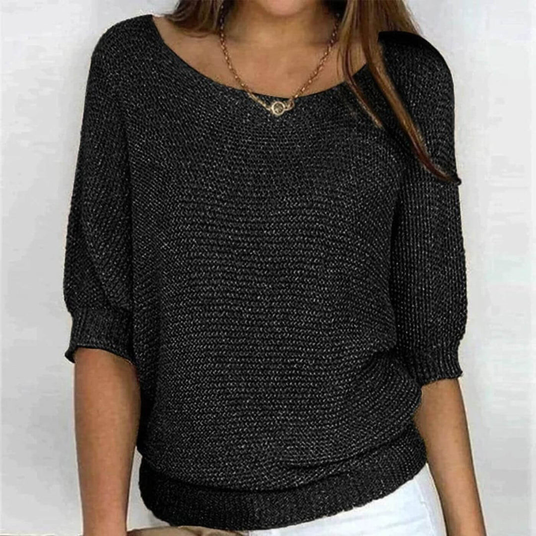 OLIVIA™|RELAXED 3/4 SLEEVE TOP