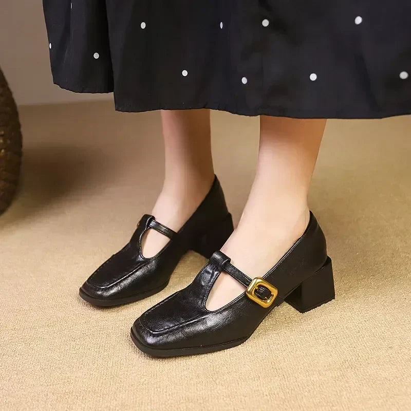 DORVANNA™|FRENCH MARY JANES