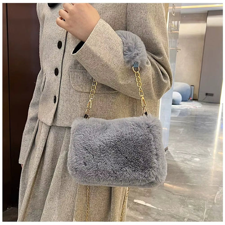 LILLIAN™|CHAIN SHOULDER BAG