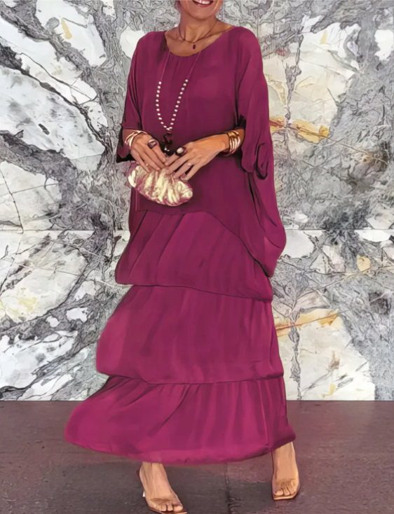 LARA™|ELEGANT FLOWING MAXI DRESS