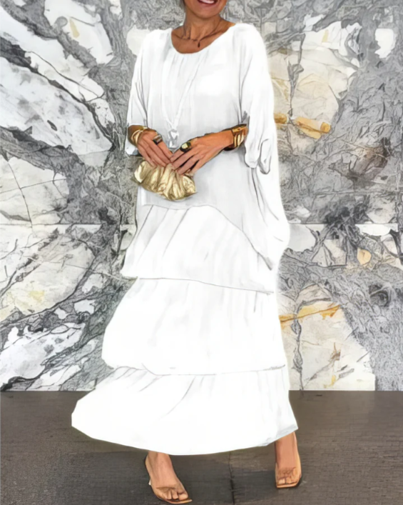 LARA™|ELEGANT FLOWING MAXI DRESS