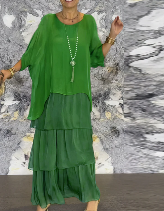 LARA™|ELEGANT FLOWING MAXI DRESS