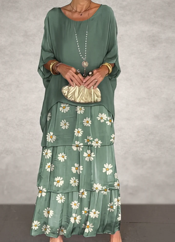 LARA™|ELEGANT FLOWING MAXI DRESS