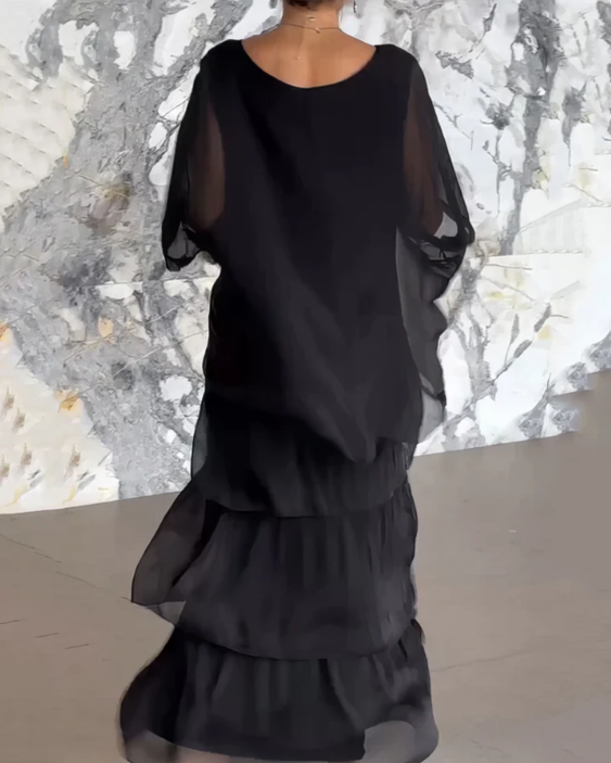 LARA™|ELEGANT FLOWING MAXI DRESS