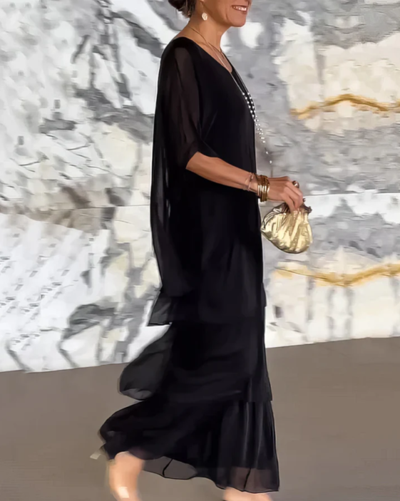 LARA™|ELEGANT FLOWING MAXI DRESS