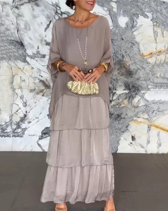 LARA™|ELEGANT FLOWING MAXI DRESS