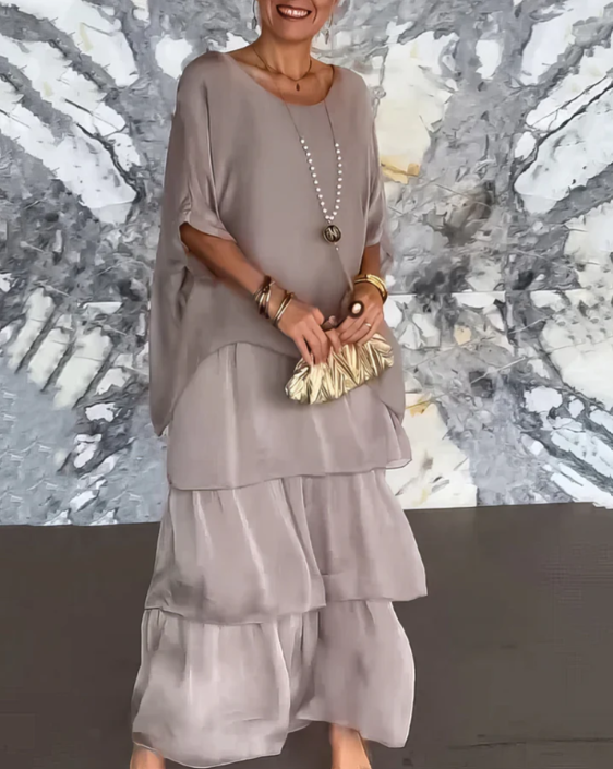 LARA™|ELEGANT FLOWING MAXI DRESS