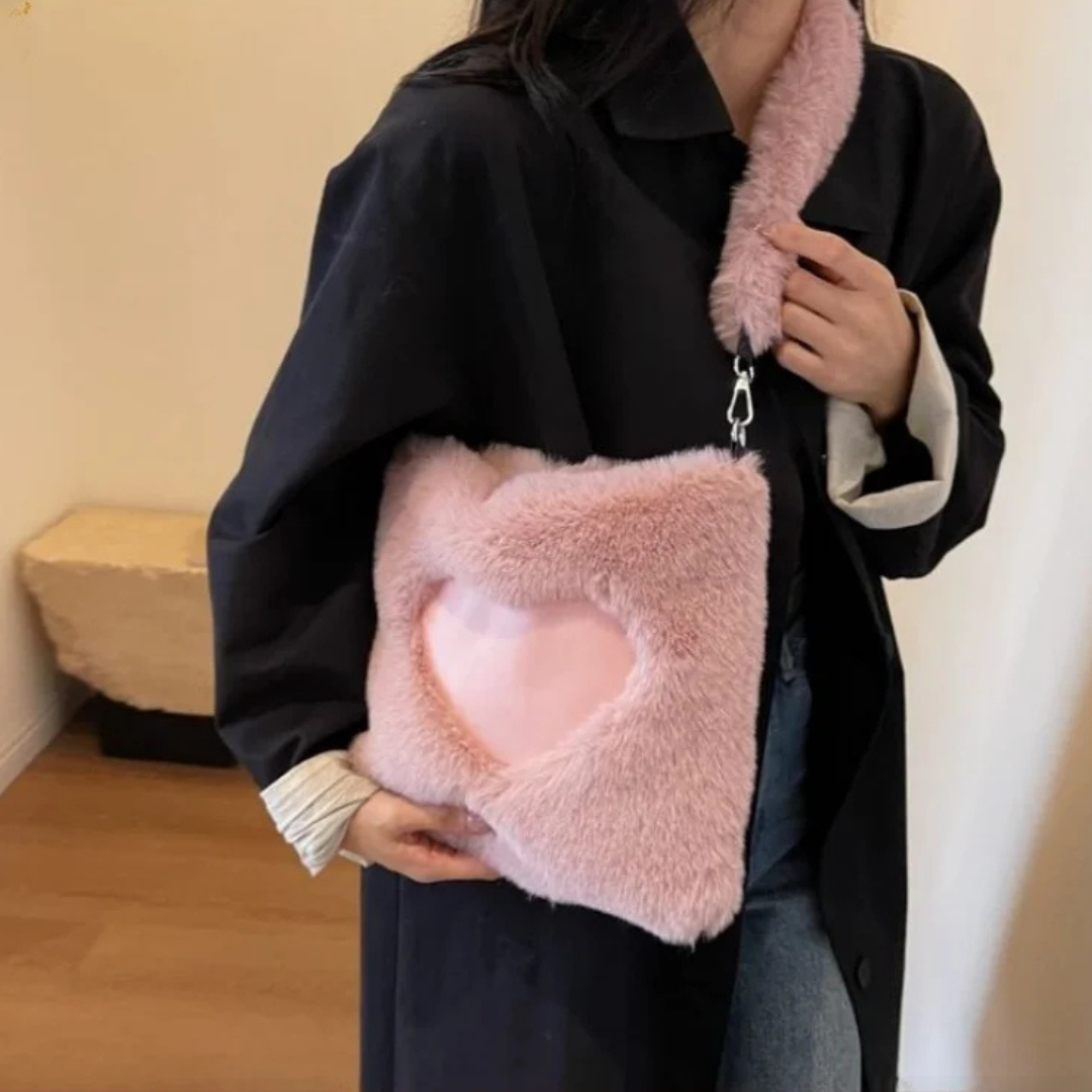 CATHERINE™|HEART SHOULDER BAG