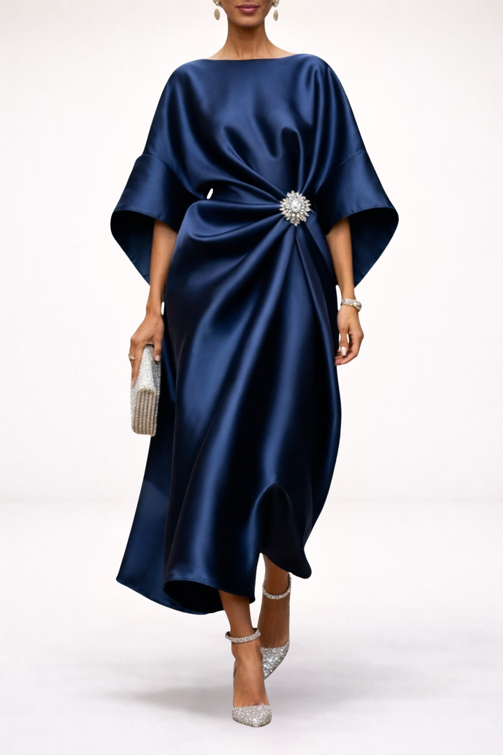 ISADORA™|SATIN MAXI DRESS