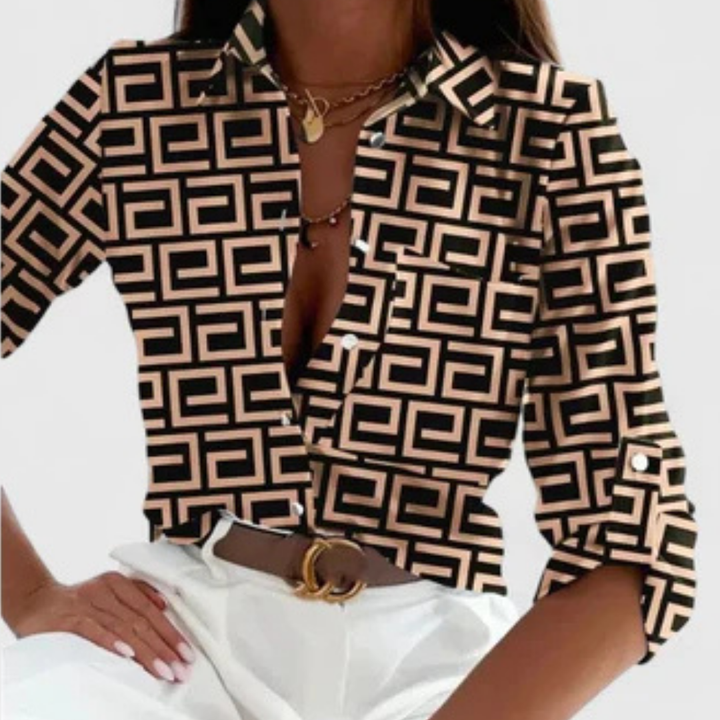 LISETTE™ | ELEGANT LONG SLEEVE BLOUSE