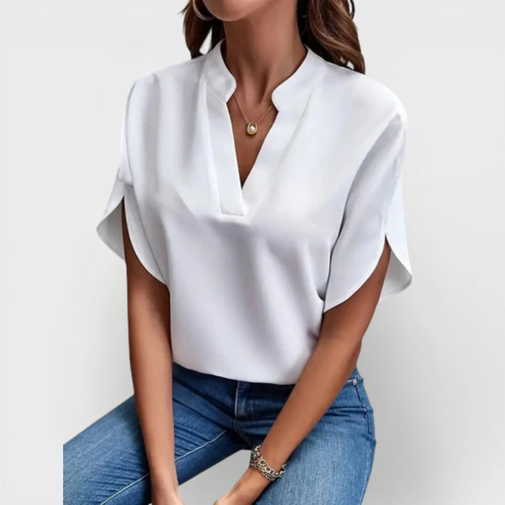 BEATRIX™ | SOFT AND ELEGANT V-NECK SHIRT
