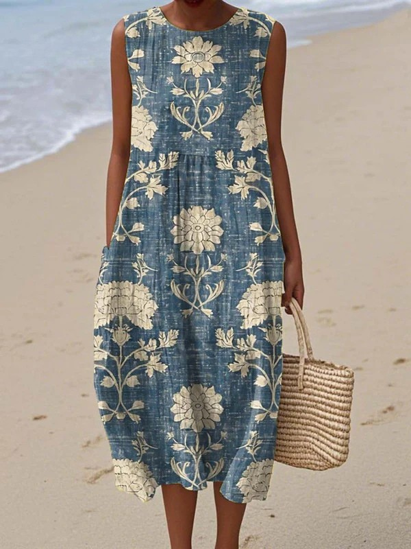 BELLE™|BOHO MIDI DRESS
