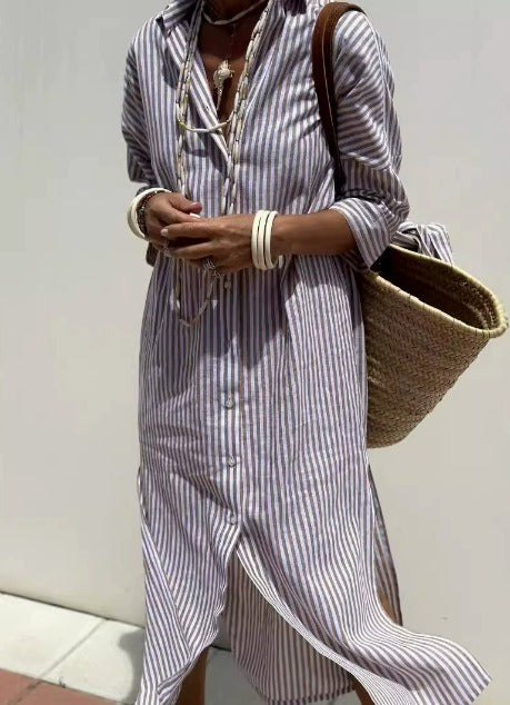 ABBY™|STRIPED SUMMER DRESS