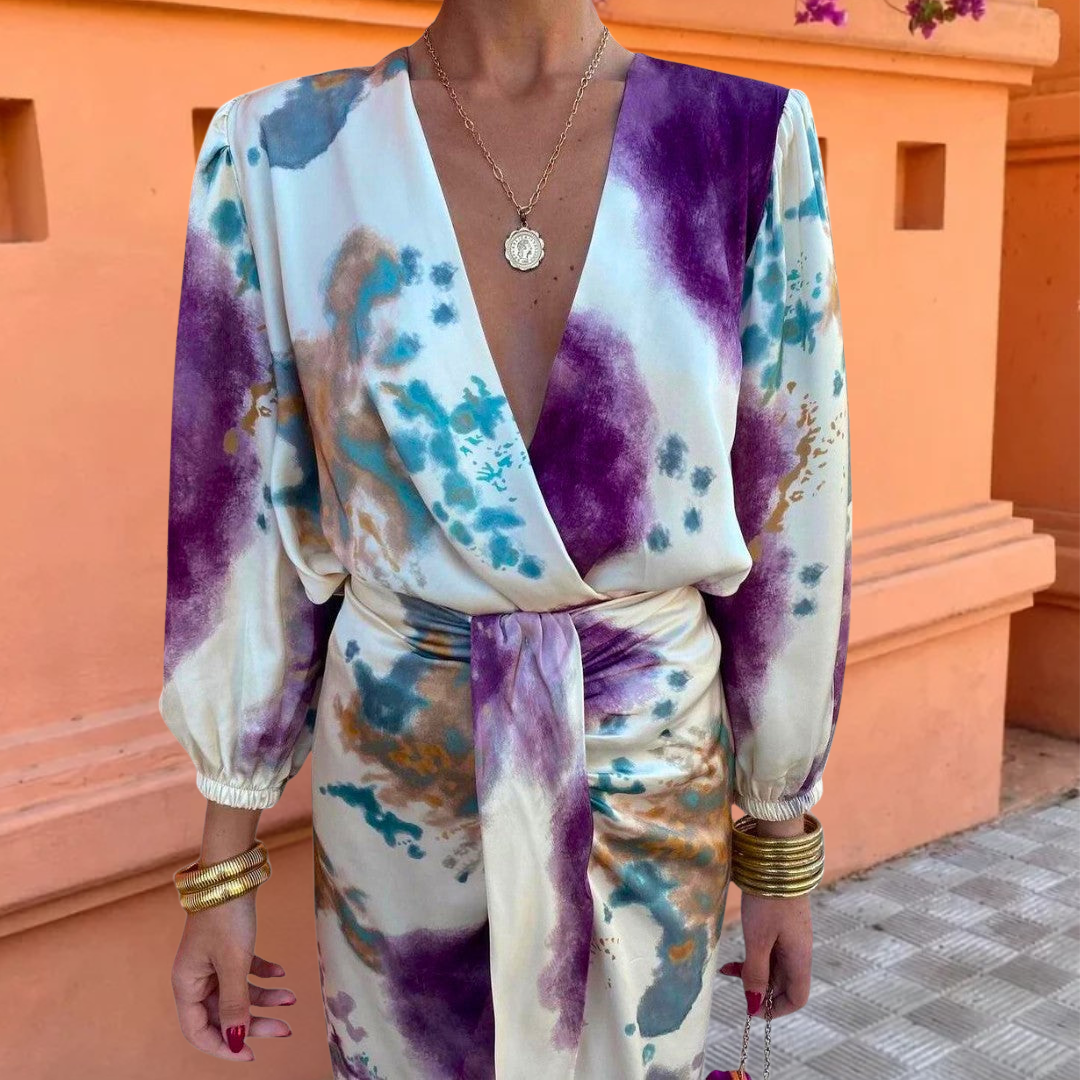 SOFIA™ | SOPHISTICATED CÉLINE SUMMER DRESS