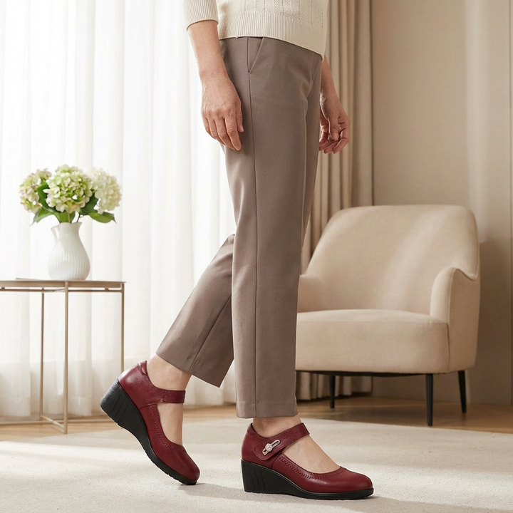 HAZEL™|MID HEEL COMFORT SHOES