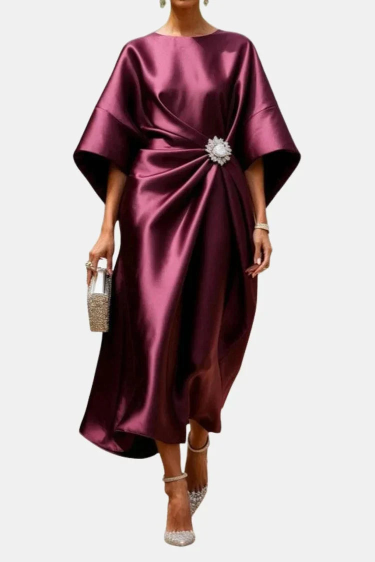 ISADORA™|SATIN MAXI DRESS