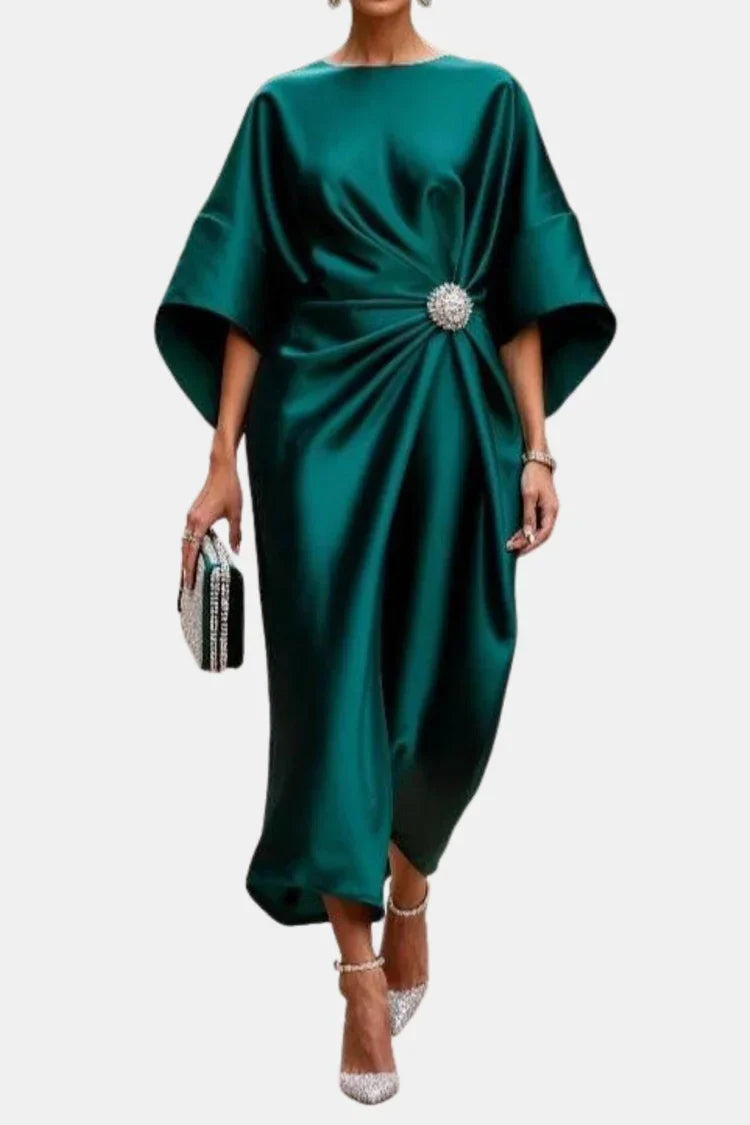 ISADORA™|SATIN MAXI DRESS