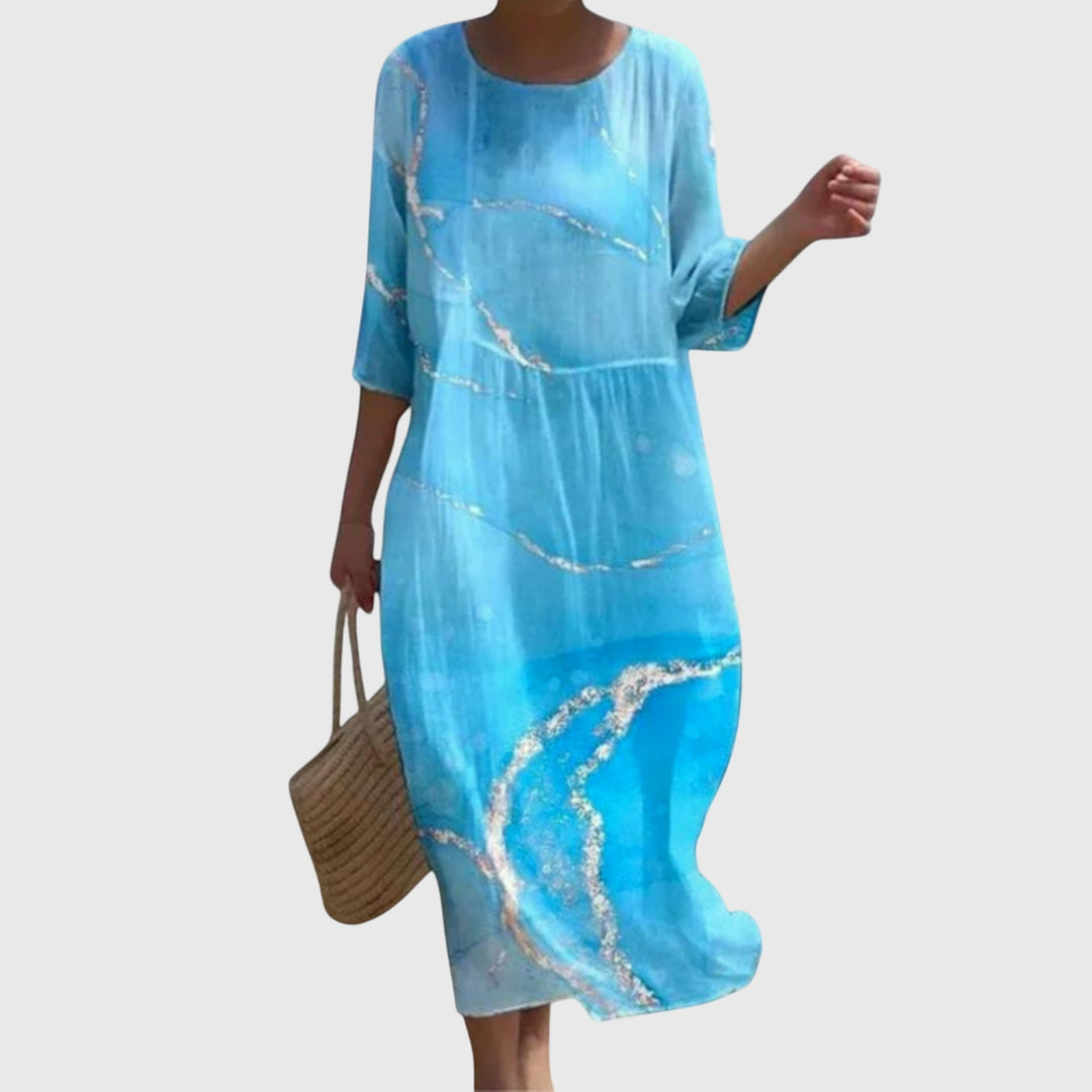 HAYLEY™|STYLISH FLORAL MAXI DRESS