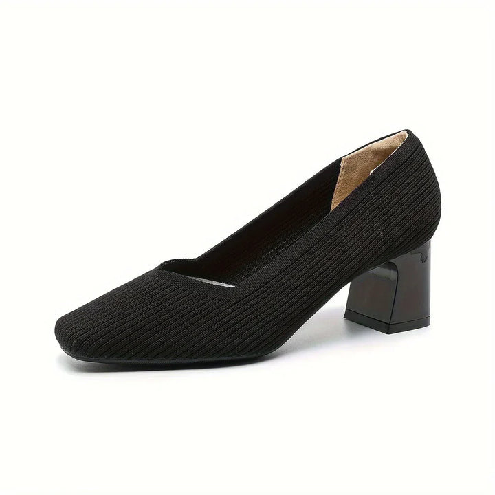 FLORENCE™|SQUARE HEEL PAIN-FREE PUMPS