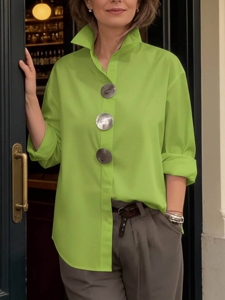 ALMIRA™|STAND COLLAR BLOUSE