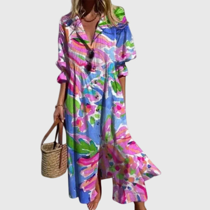 ZARIAH™|ELEGANT BOHEMIAN MAXI DRESS