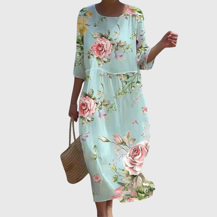 HAYLEY™|STYLISH FLORAL MAXI DRESS