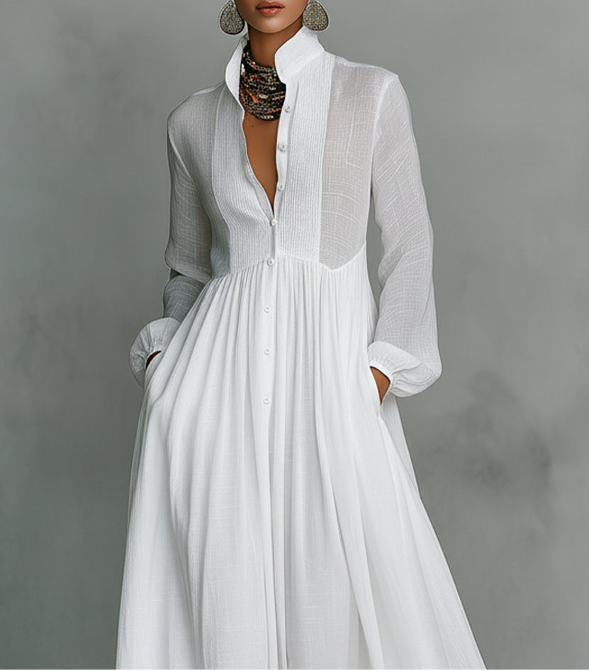 VERONICA™|MINIMALIST MAXI DRESS