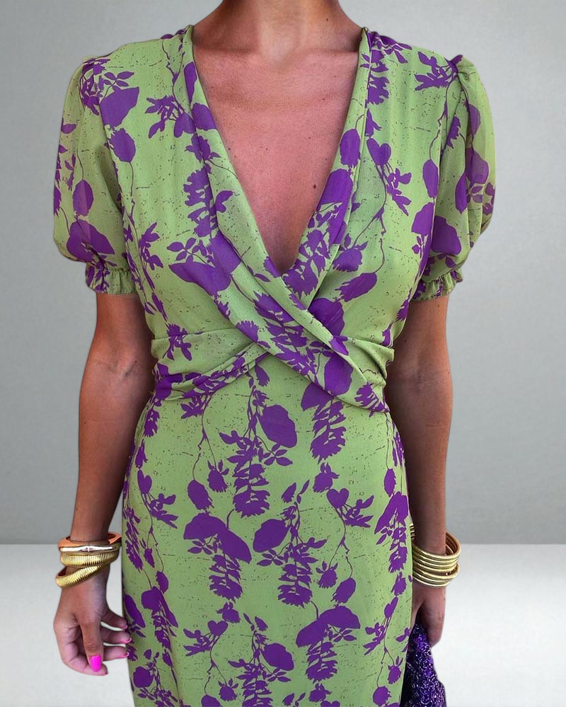 CERINE™|FLORAL DRESS