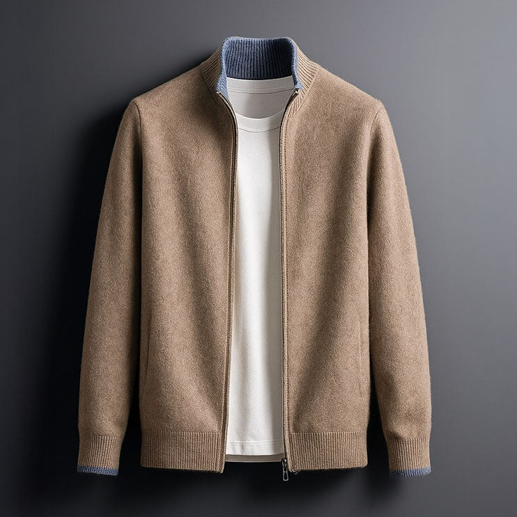 HARVEY™|ELEGANT ZIP CARDIGAN