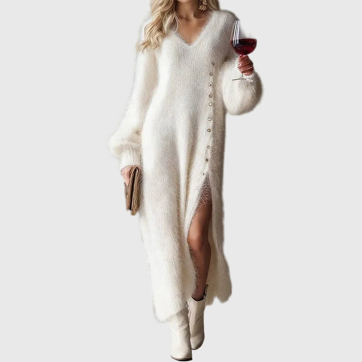 BRIELLE™|HOLIDAY LOUNGE DRESS