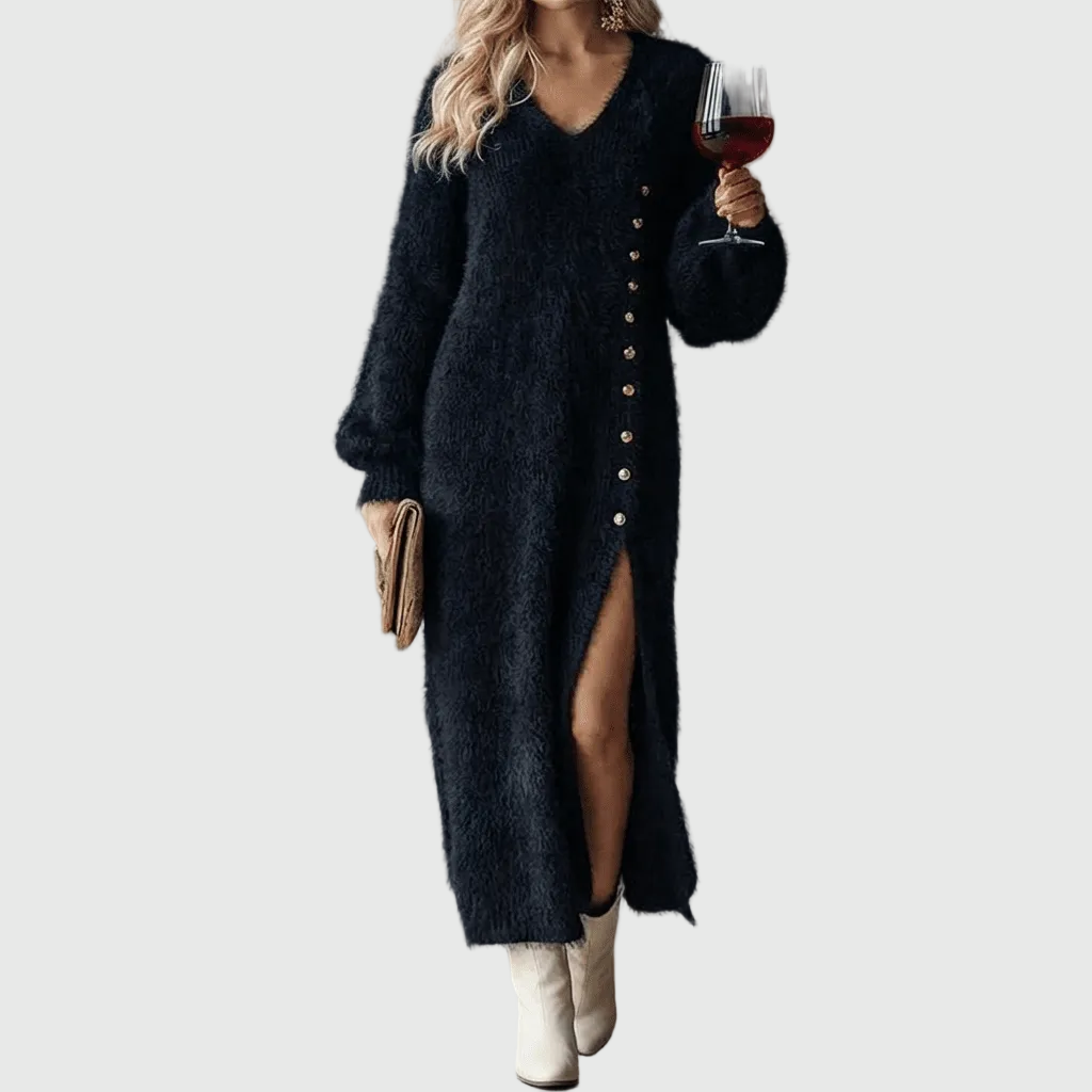 BRIELLE™|HOLIDAY LOUNGE DRESS