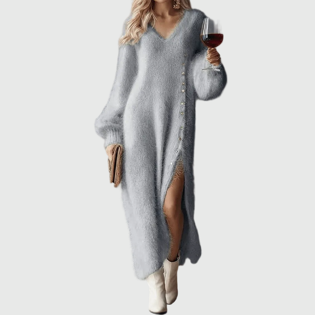 BRIELLE™|HOLIDAY LOUNGE DRESS