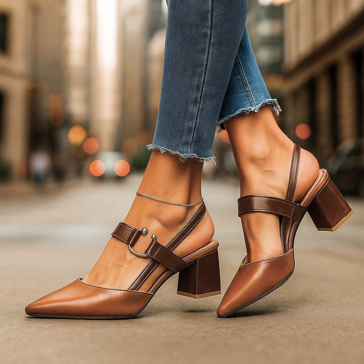 SIENNA™|CHIC SLINGBACK HEELS