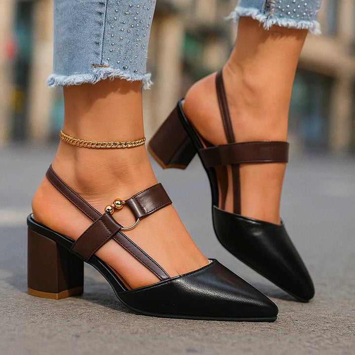 SIENNA™|CHIC SLINGBACK HEELS
