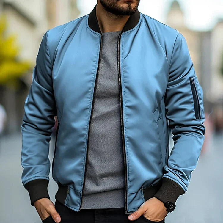 ROWANN™|LIGHT BOMBER JACKET