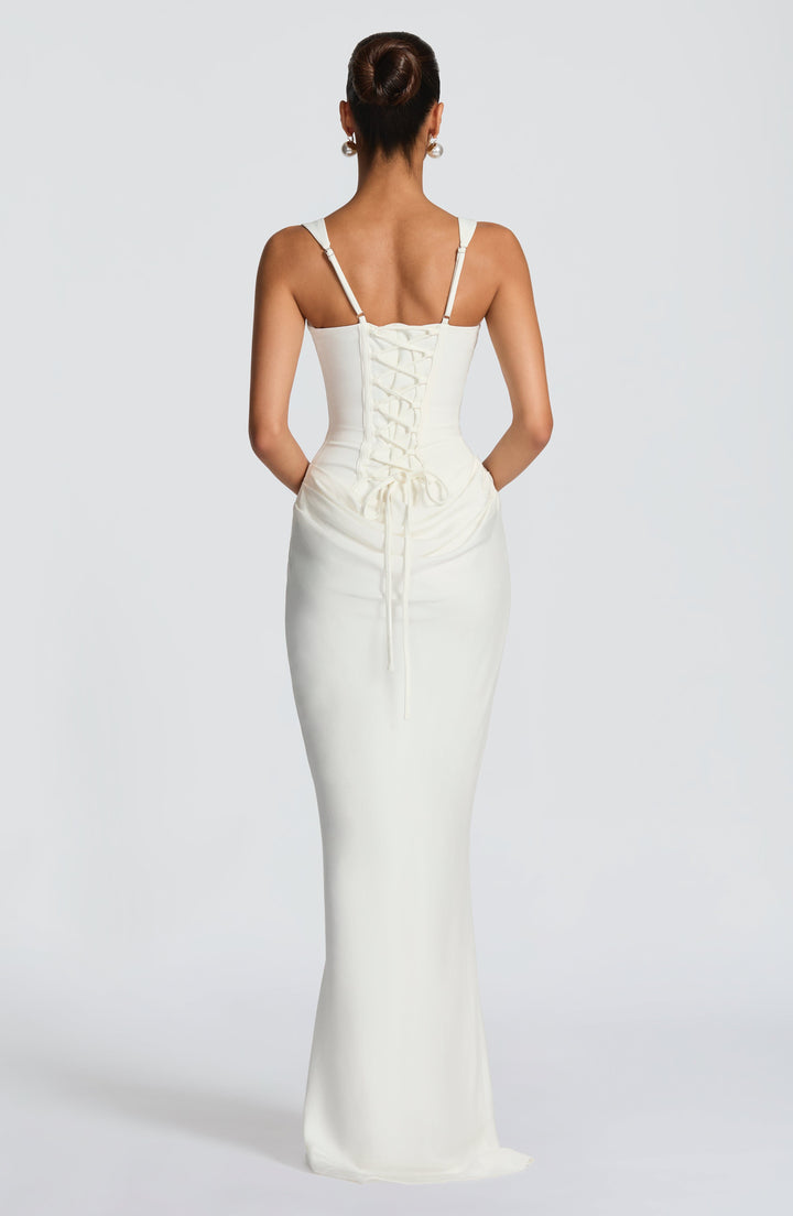 FREYA™|SQUARE NECK MAXI DRESS