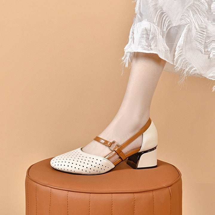HARPER™|CHIC LOW HEEL SANDALS