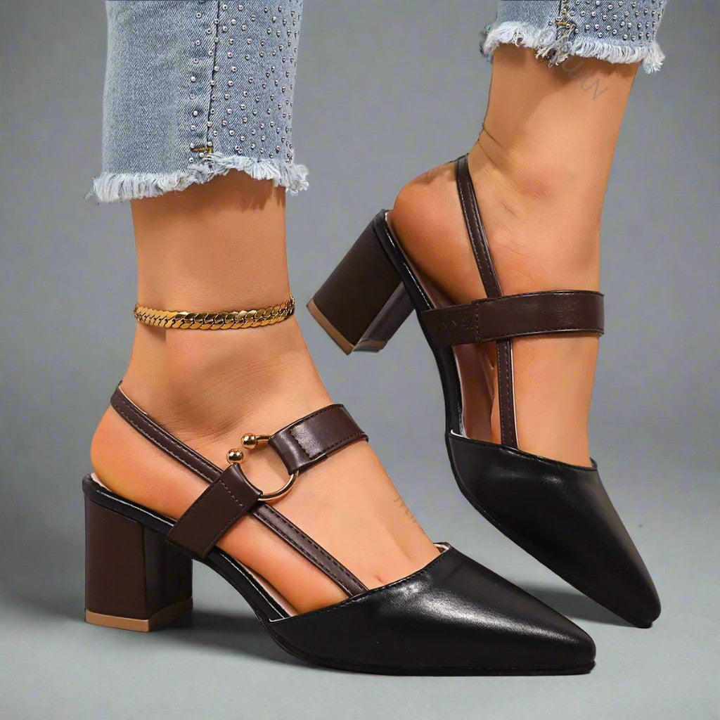 SIENNA™|CHIC SLINGBACK HEELS