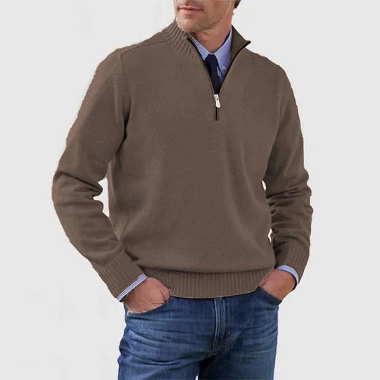 CALVIN™|HALF ZIP SWEATER