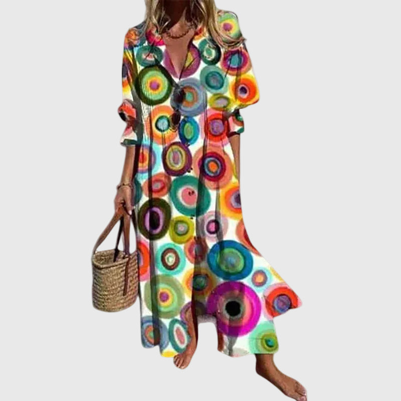 ZARIAH™|ELEGANT BOHEMIAN MAXI DRESS