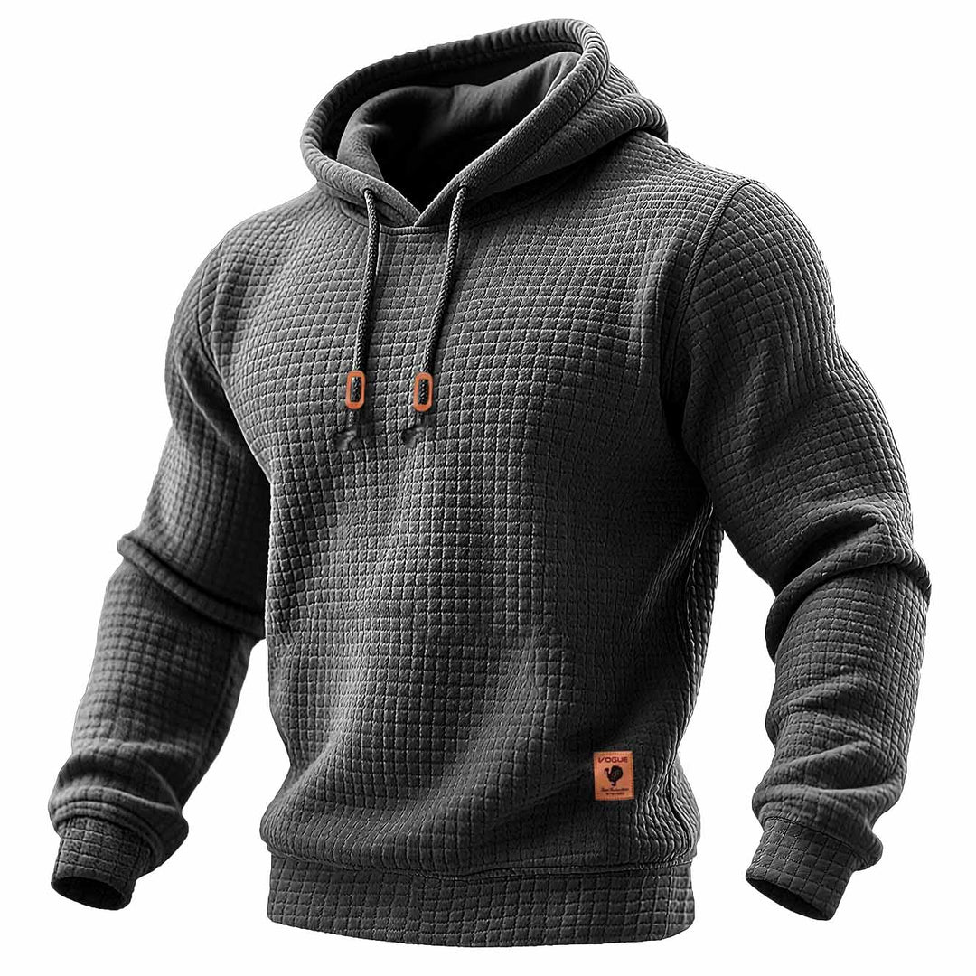 SILVANO™|QUILTED WAFFLE OUTDOOR HOODIE