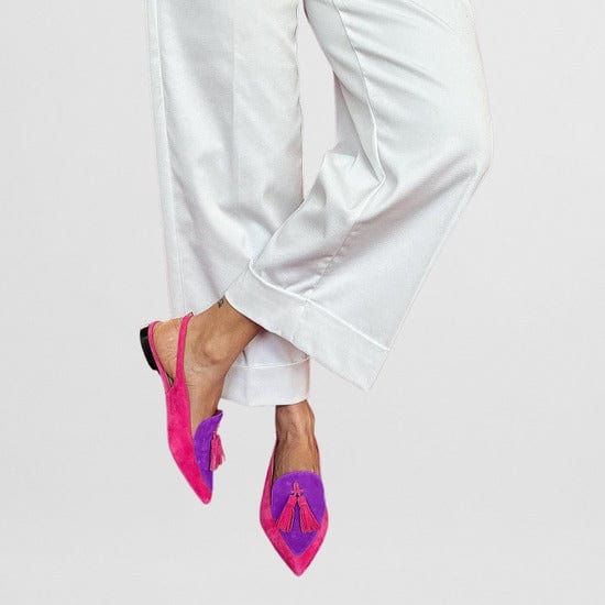 FRENDESSA™|ELEGANT FRINGE BALLET FLATS
